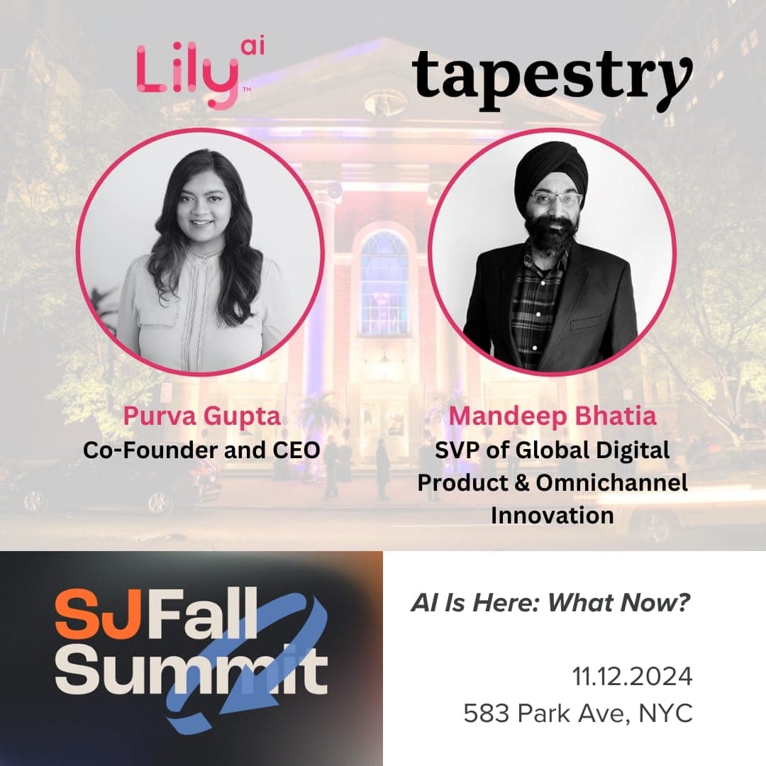 “AI is here, now what?” with Tapestry and Lily AI
