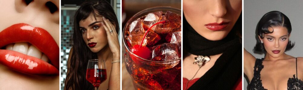 Food Beauty Trends: cherry cola lips